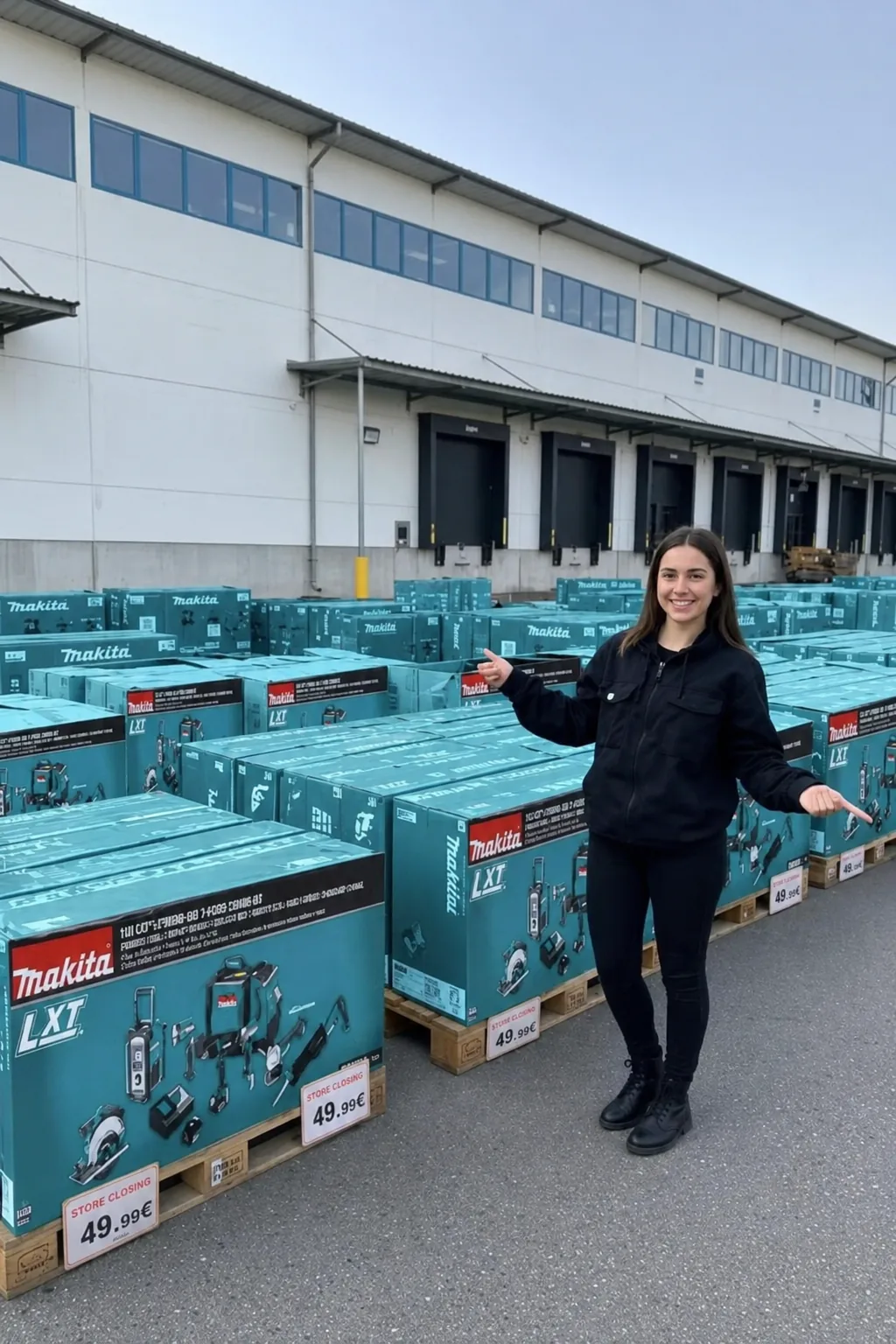 Outdoor clearance pallets